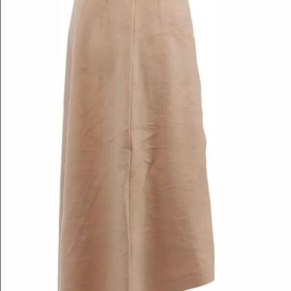 H by Halston chic faux Suede Hi-Low Midi Skirts-14 - Picture 9 of 10